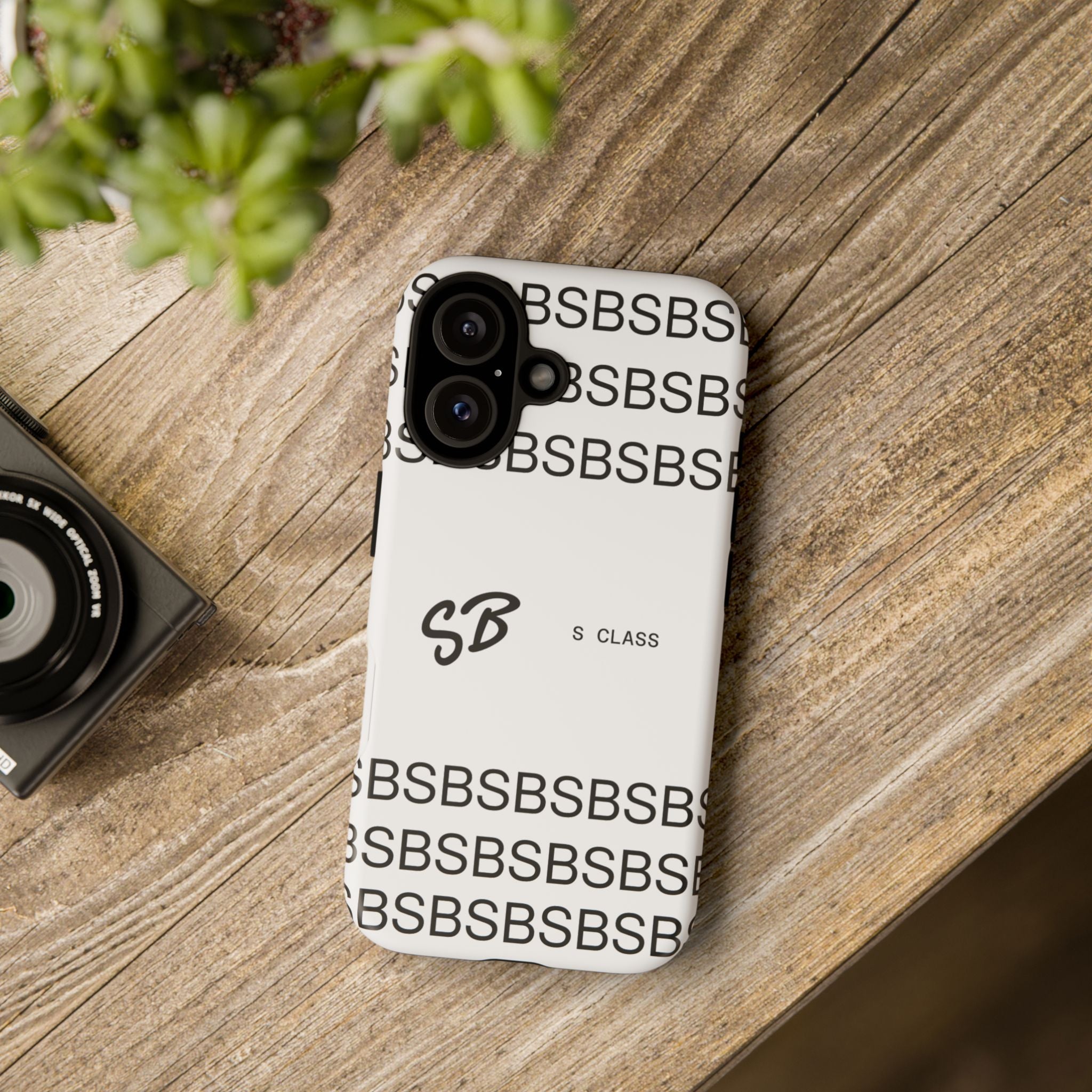 Telefoncover — SB S Class beskyttelsescover med monogram